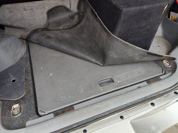 1996 Honda CR-V I, серый, 550000 рублей - вид 18
