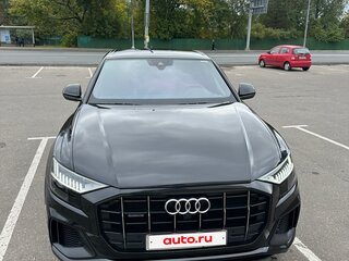 2018 Audi Q8 55 TFSI I (4M), чёрный, 4800000 рублей, вид 2