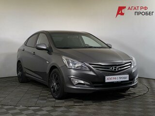 2015 Hyundai Solaris I Рестайлинг, серый, 920000 рублей, вид 3