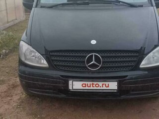 2007 Mercedes-Benz Vito 115 CDI L2 II (W639), чёрный, 1900000 рублей, вид 1