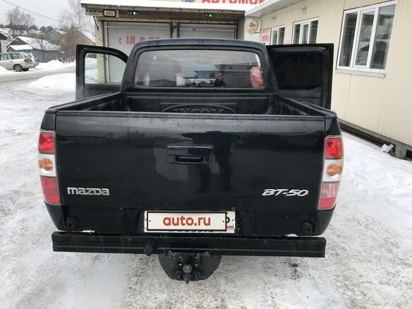 2008 Mazda BT-50 MZR-CD I Рестайлинг, чёрный - вид 2