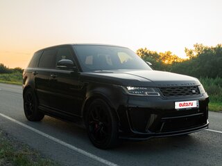 2020 Land Rover Range Rover Sport SVR II Рестайлинг, чёрный, 10000000 рублей, вид 1