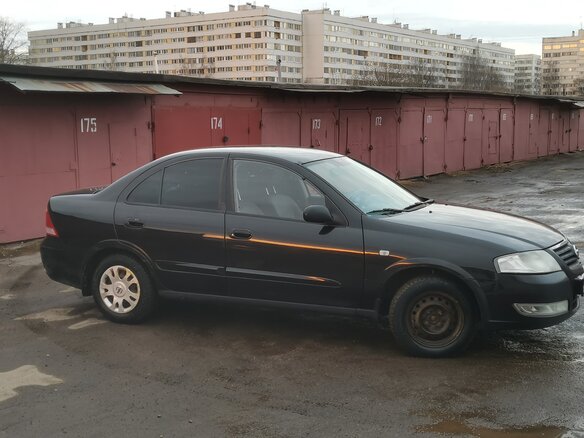 2007 Nissan Almera Classic I, чёрный - вид 11