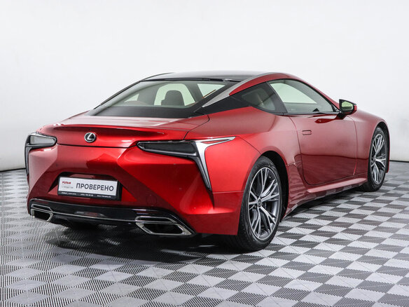 2017 Lexus LC 500 I, красный - вид 5