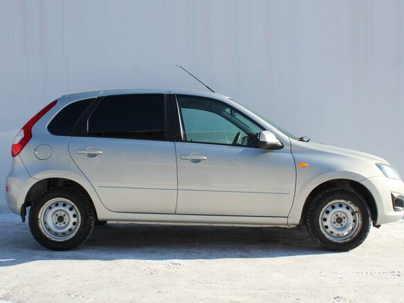 2013 Lada (ВАЗ) Kalina II, серебристый - вид 3