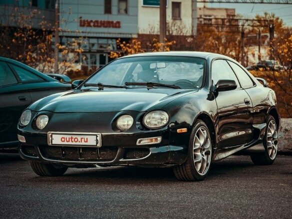 1993 Toyota Celica VI (T200), чёрный, 368883 рублей