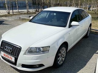 2008 Audi A6 III (C6), белый, 1350000 рублей, вид 2
