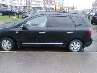 2007 Kia Carens II (UN), чёрный, 400000 рублей, вид 3