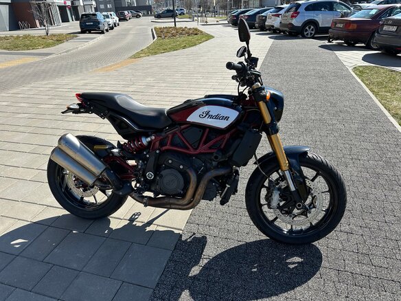 2019 Indian FTR 1200, красный, 1325000 рублей - вид 2