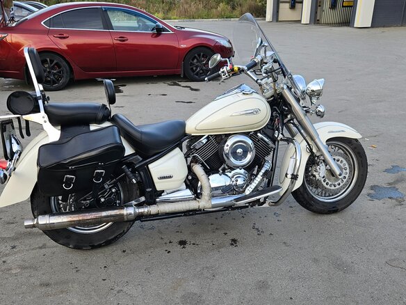 2002 Yamaha XVS1100, бежевый, 655000 рублей - вид 12