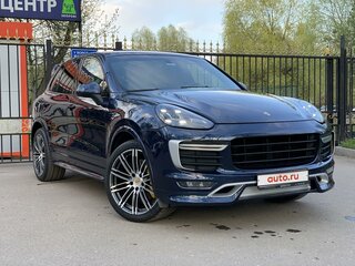 2012 Porsche Cayenne S II (958), синий, 3300000 рублей, вид 3
