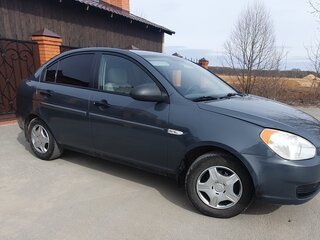 2008 Hyundai Verna II, серый, 400000 рублей, вид 3