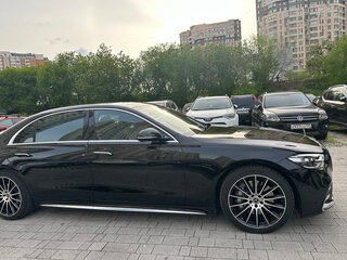 2021 Mercedes-Benz S-Класс 450 4MATIC VII (W223), чёрный, 11080000 рублей, вид 4
