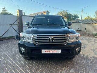 2014 Toyota Land Cruiser 200 Series Рестайлинг 1, чёрный, 4050000 рублей, вид 2
