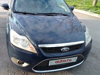 2008 Ford Focus II Рестайлинг, синий, 600000 рублей, вид 1