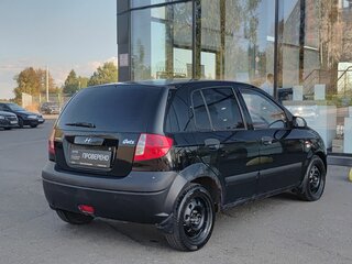 2008 Hyundai Getz I Рестайлинг, чёрный, 314000 рублей, вид 5