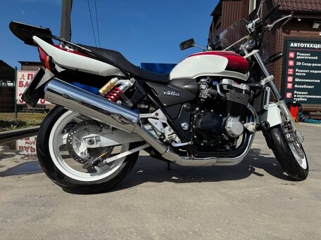 1998 Honda CB 1300, белый, 499999 рублей, вид 2