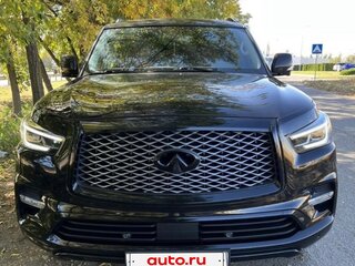 2018 Infiniti QX80 I Рестайлинг 2, чёрный, 4600000 рублей, вид 2