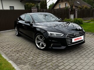 2018 Audi A5 Sportback II (F5), чёрный, 2400000 рублей, вид 3