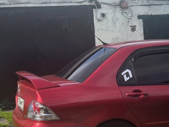 2006 Mitsubishi Lancer IX Рестайлинг, красный, 510000 рублей - вид 8