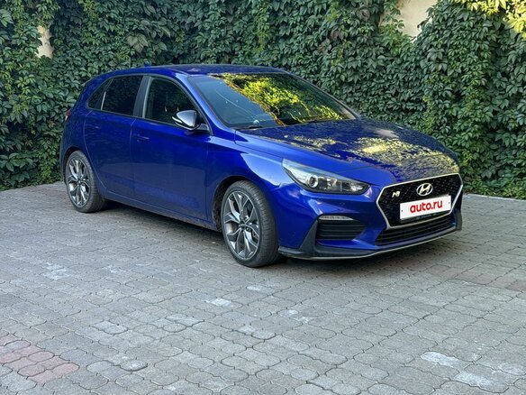 2019 Hyundai i30 N Line III Рестайлинг, синий, 1800000 рублей - вид 3