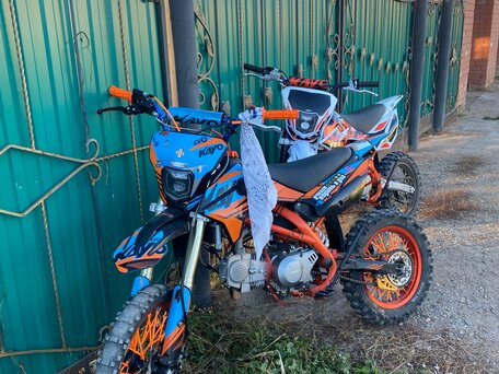 2024 Kayo Evolution YX140EM, оранжевый, 100000 рублей, вид 3