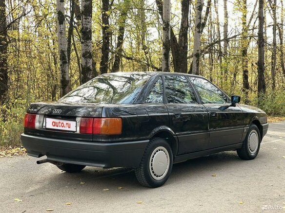 1988 Audi 80 IV (B3), чёрный, 230000 рублей - вид 10