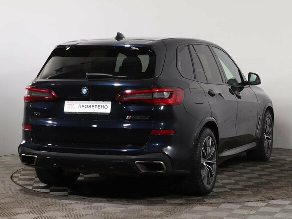 2019 BMW X5 M50d IV (G05/G18), чёрный - вид 1