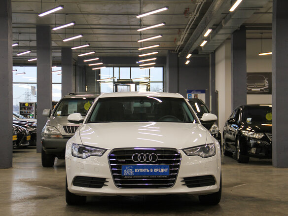 2011 Audi A6 IV (C7), белый - вид 1