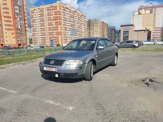 2003 Volkswagen Passat B5 Рестайлинг, серебристый, 380000 рублей, вид 1