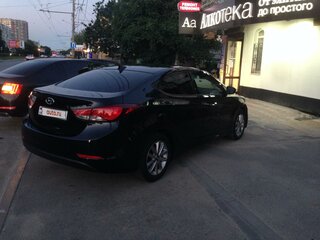 2014 Hyundai Elantra V (MD) Рестайлинг, чёрный, 1270000 рублей, вид 2