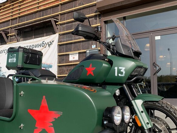 2021 Harley-Davidson Pan America, зелёный - вид 2