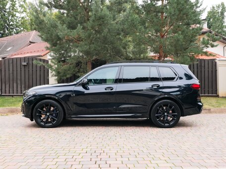 2020 BMW X7 M50d I (G07), синий, 6399999 рублей, вид 4
