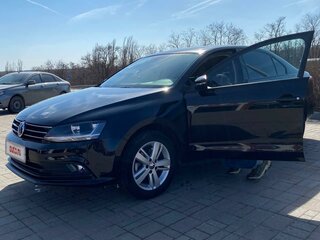 2017 Volkswagen Jetta VI Рестайлинг, чёрный, 1450000 рублей, вид 4