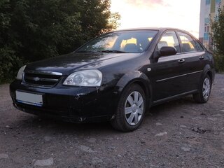 2007 Chevrolet Lacetti I, чёрный, 205000 рублей, вид 1