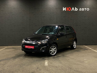 2017 Lada (ВАЗ) Kalina II, чёрный, 560000 рублей, вид 1