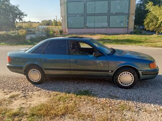 1991 Audi 100 IV (C4), голубой, 320000 рублей, вид 3