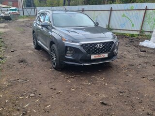2020 Hyundai Santa Fe IV, серый, 3200000 рублей, вид 1