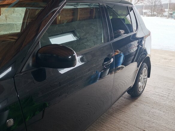 2013 Skoda Fabia II Рестайлинг, чёрный, 700000 рублей - вид 8