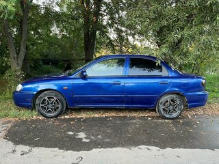2006 Kia Spectra I Рестайлинг 2, синий, 180000 рублей, вид 4