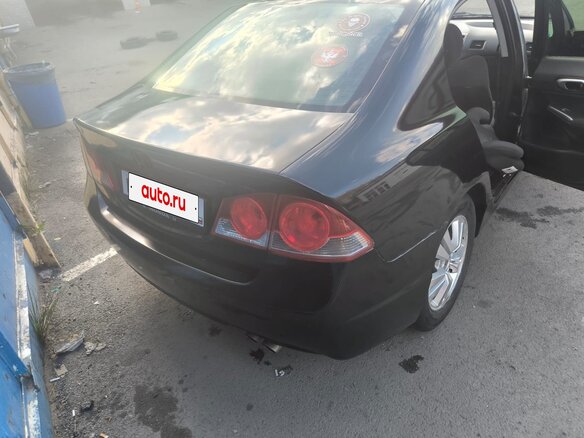 2007 Honda Civic VIII, чёрный, 750000 рублей - вид 4