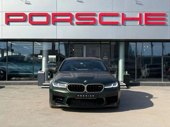 2022 BMW M5 CS VI (F90) Рестайлинг, зелёный