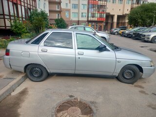 2002 Lada (ВАЗ) 2110, серебристый, 150000 рублей, вид 2