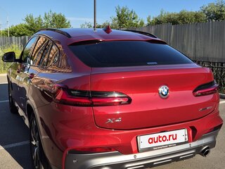 2020 BMW X4 20i II (G02), красный, 5100000 рублей, вид 4