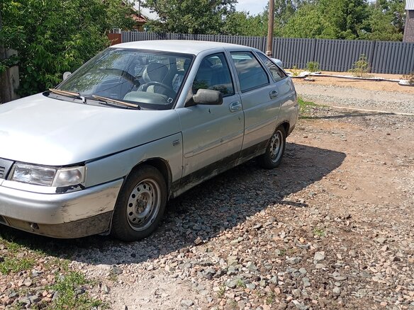 2003 Lada (ВАЗ) 2112, серебристый, 45000 рублей