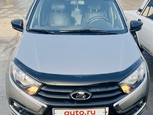 2021 Lada (ВАЗ) Granta I Рестайлинг, серый, 760000 рублей - вид 9