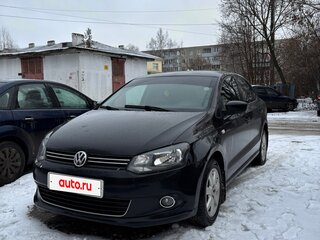 2012 Volkswagen Polo V, чёрный, 900000 рублей, вид 2