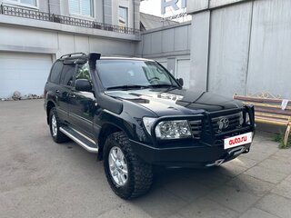 2005 Toyota Land Cruiser 100 Series Рестайлинг 2, чёрный, 3200000 рублей, вид 4