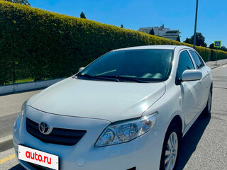 2010 Toyota Corolla X (E140, E150), белый, 1055000 рублей, вид 1