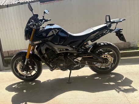 2014 Yamaha MT-09 (FZ-09), фиолетовый, 840000 рублей, вид 4